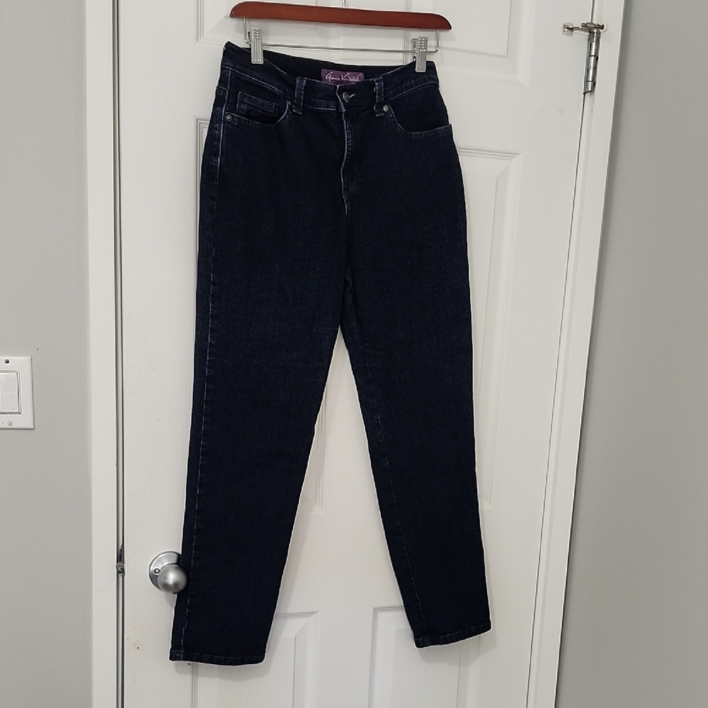 Gloria Vanderbilt Blue Straight Leg Jeans Amanda Style